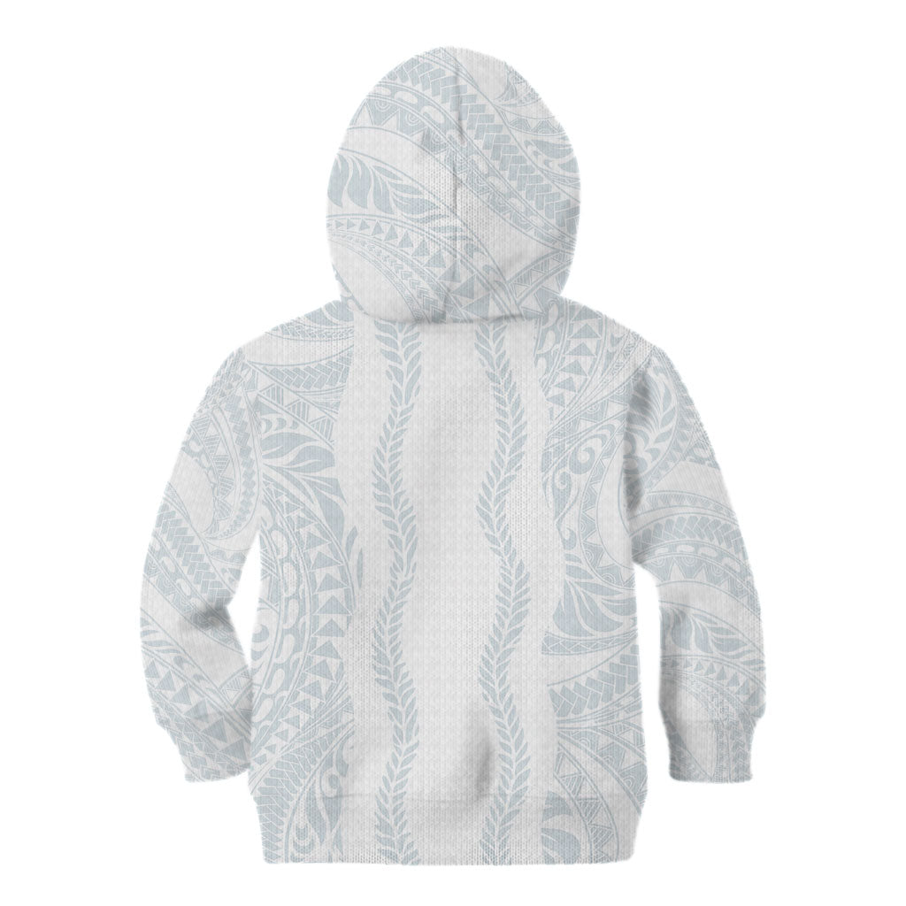 Samoa Lotu Tamaiti Kid Hoodie Teuila With Tribal Motifs