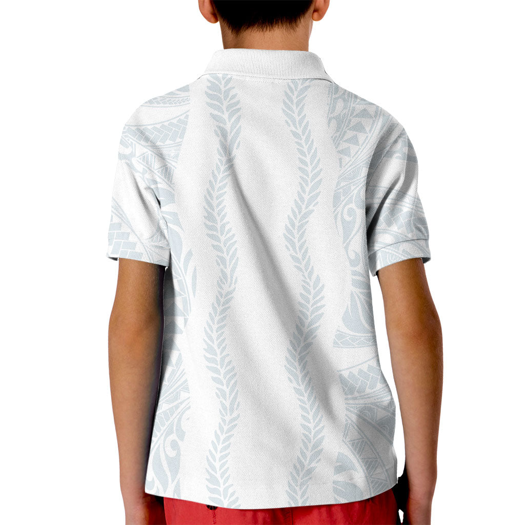 Samoa Lotu Tamaiti Kid Polo Shirt Teuila With Tribal Motifs
