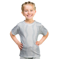 Samoa Lotu Tamaiti Kid T Shirt Teuila With Tribal Motifs