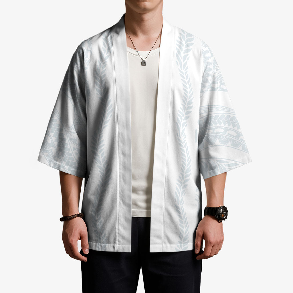 Samoa Lotu Tamaiti Kimono Teuila With Tribal Motifs
