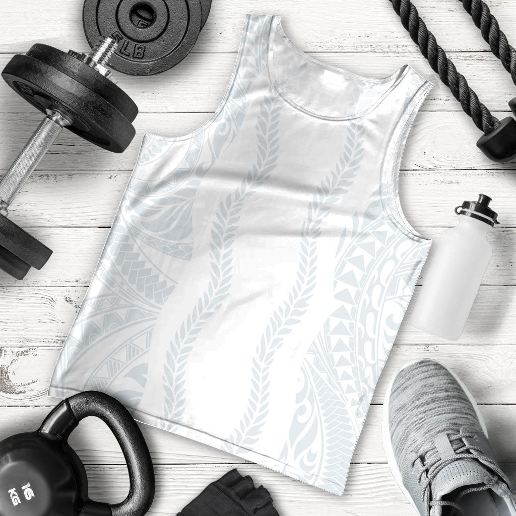 Samoa Lotu Tamaiti Men Tank Top Teuila With Tribal Motifs