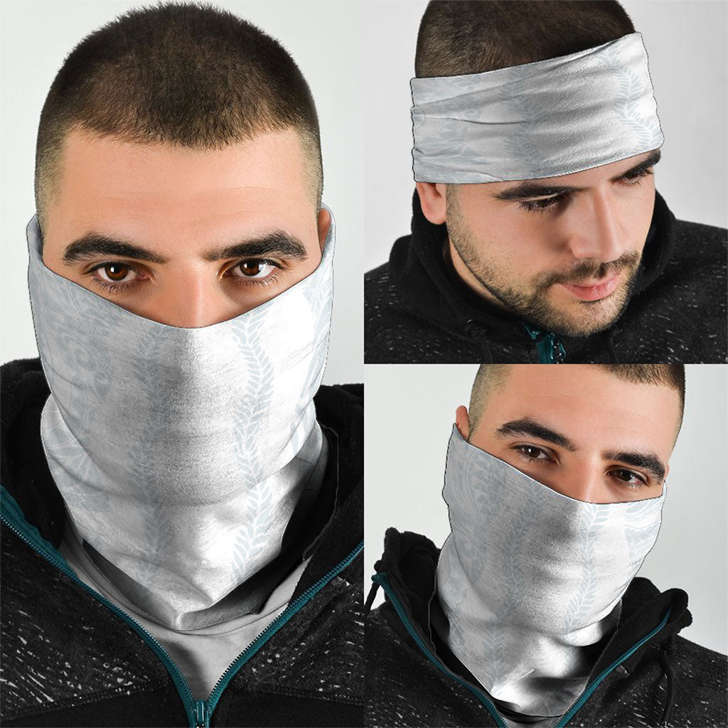 Samoa Lotu Tamaiti Neck Gaiter Teuila With Tribal Motifs