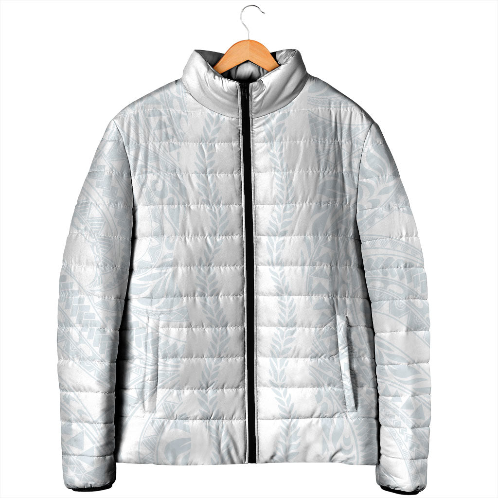 Samoa Lotu Tamaiti Padded Jacket Teuila With Tribal Motifs