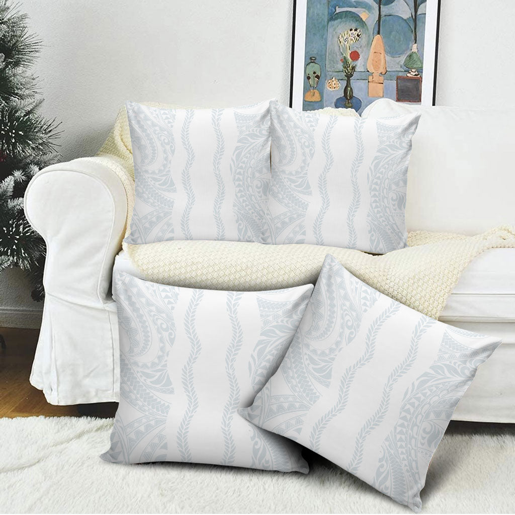 Samoa Lotu Tamaiti Pillow Cover Teuila With Tribal Motifs