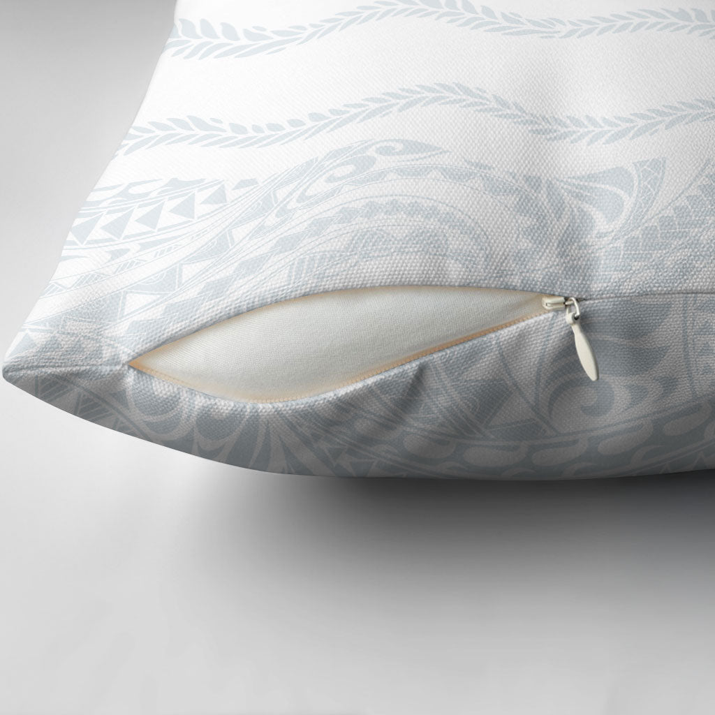 Samoa Lotu Tamaiti Pillow Cover Teuila With Tribal Motifs