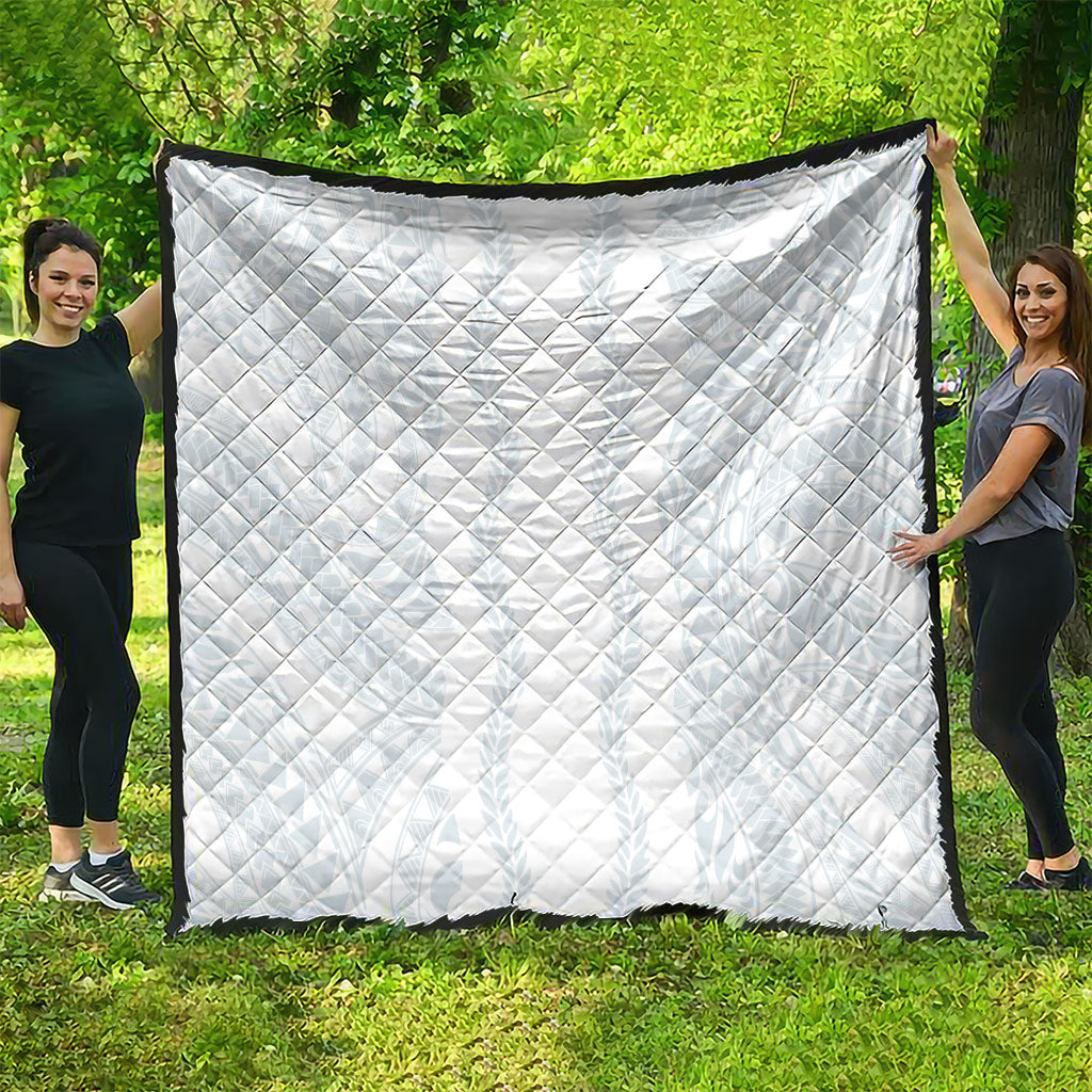 Samoa Lotu Tamaiti Quilt Teuila With Tribal Motifs