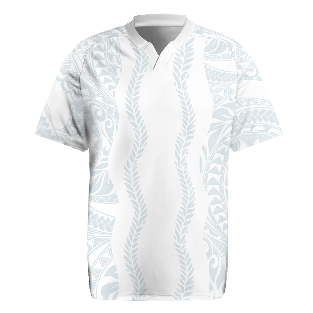 Samoa Lotu Tamaiti Rugby Jersey Teuila With Tribal Motifs