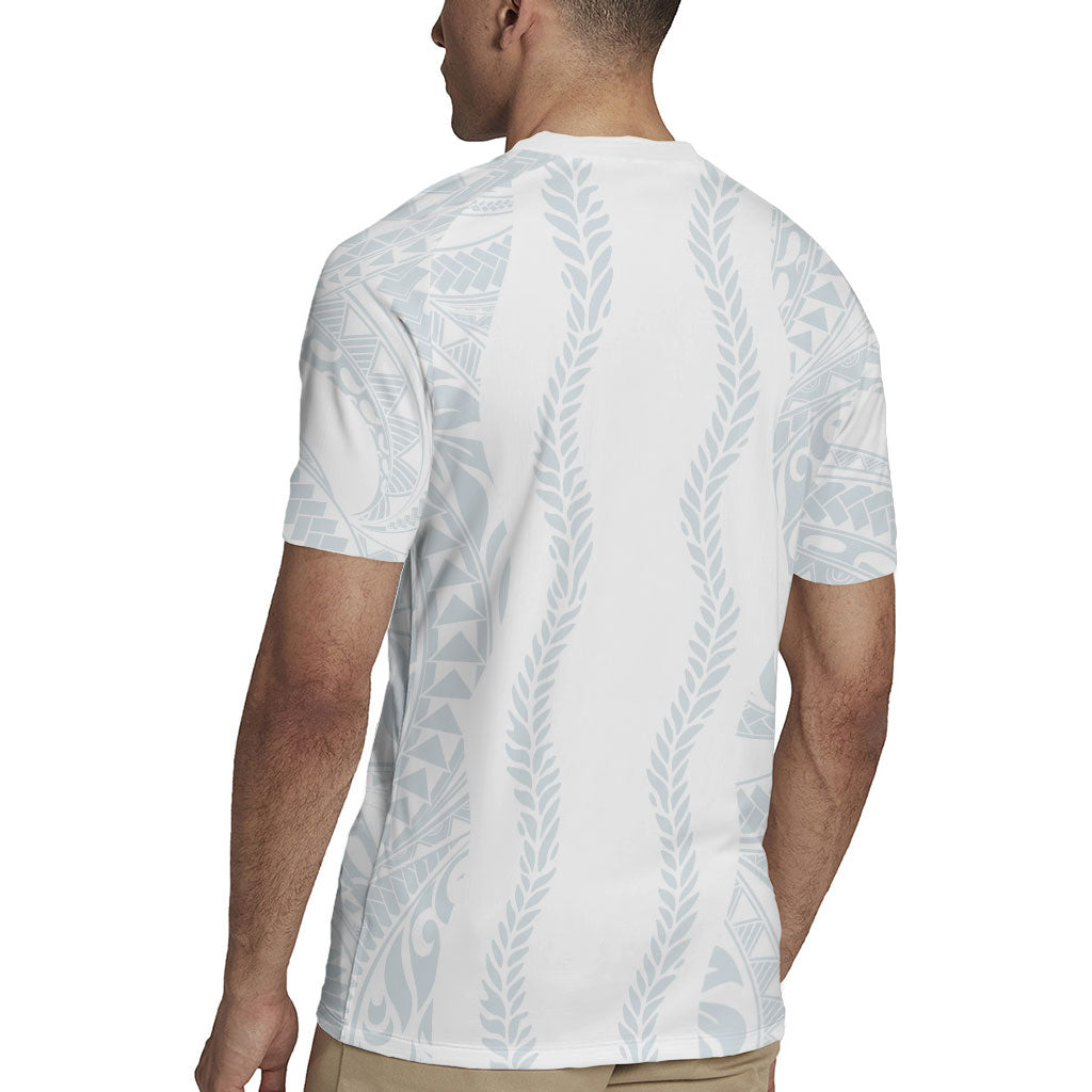 Samoa Lotu Tamaiti Rugby Jersey Teuila With Tribal Motifs