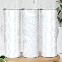 Samoa Lotu Tamaiti Skinny Tumbler Teuila With Tribal Motifs