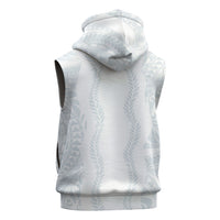 Samoa Lotu Tamaiti Sleeveless Zip Hoodie Teuila With Tribal Motifs