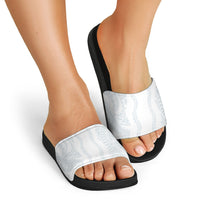 Samoa Lotu Tamaiti Slide Sandals Teuila With Tribal Motifs