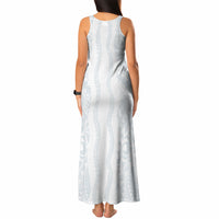 Samoa Lotu Tamaiti Tank Maxi Dress Teuila With Tribal Motifs