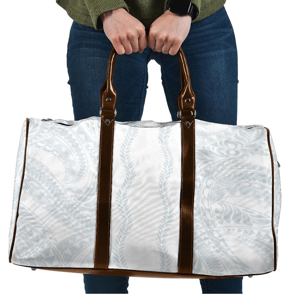 Samoa Lotu Tamaiti Travel Bag Teuila With Tribal Motifs