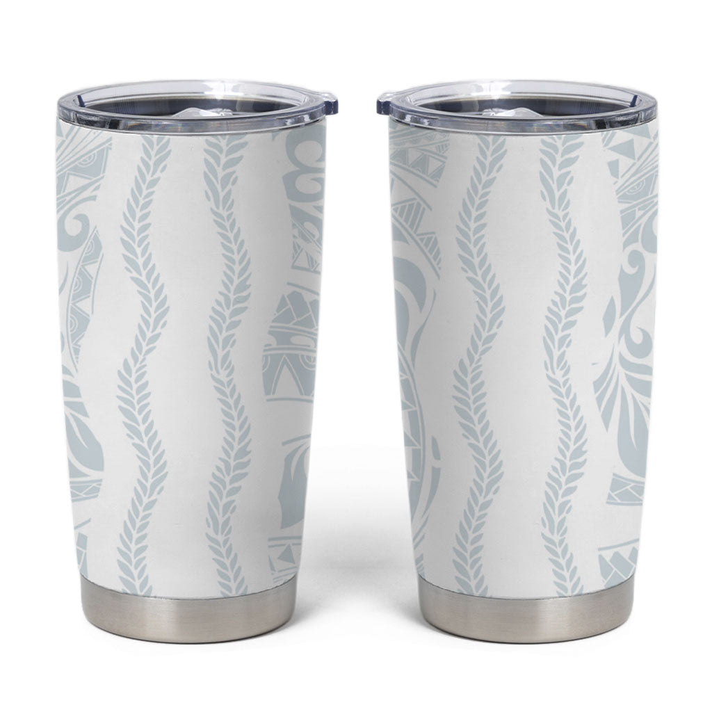 Samoa Lotu Tamaiti Tumbler Cup Teuila With Tribal Motifs