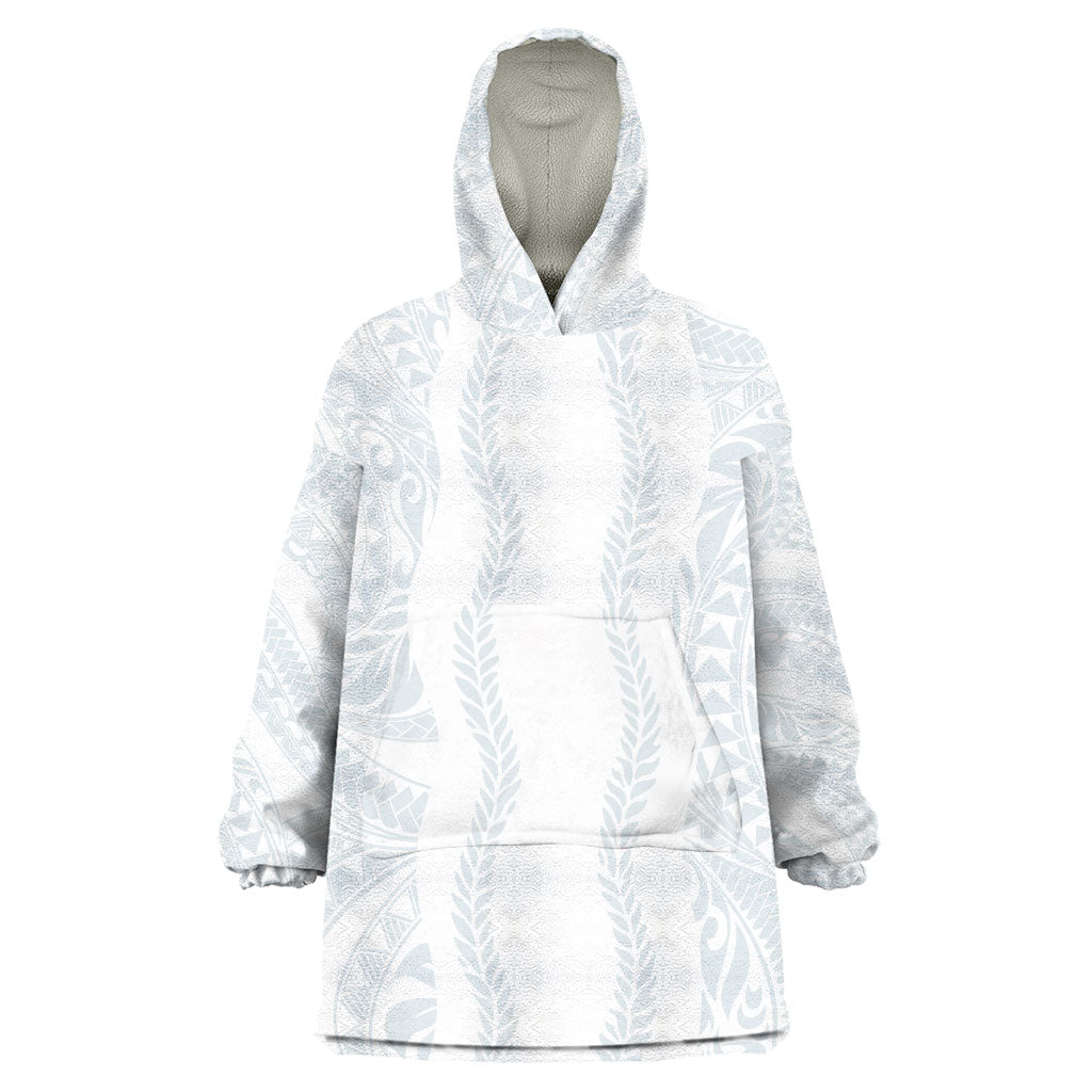 Samoa Lotu Tamaiti Wearable Blanket Hoodie Teuila With Tribal Motifs