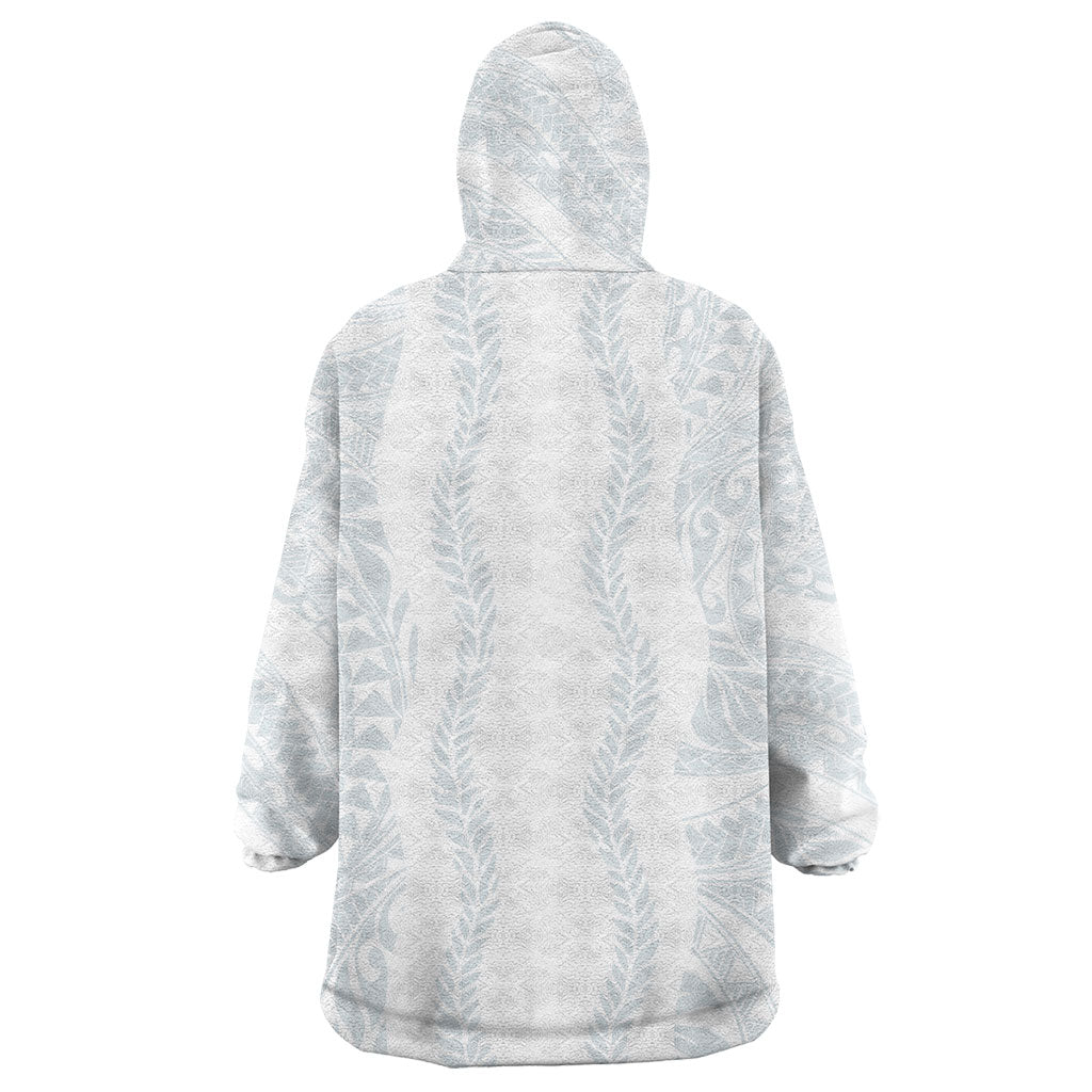Samoa Lotu Tamaiti Wearable Blanket Hoodie Teuila With Tribal Motifs
