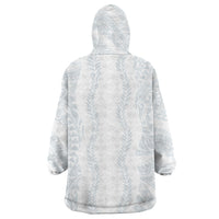 Samoa Lotu Tamaiti Wearable Blanket Hoodie Teuila With Tribal Motifs