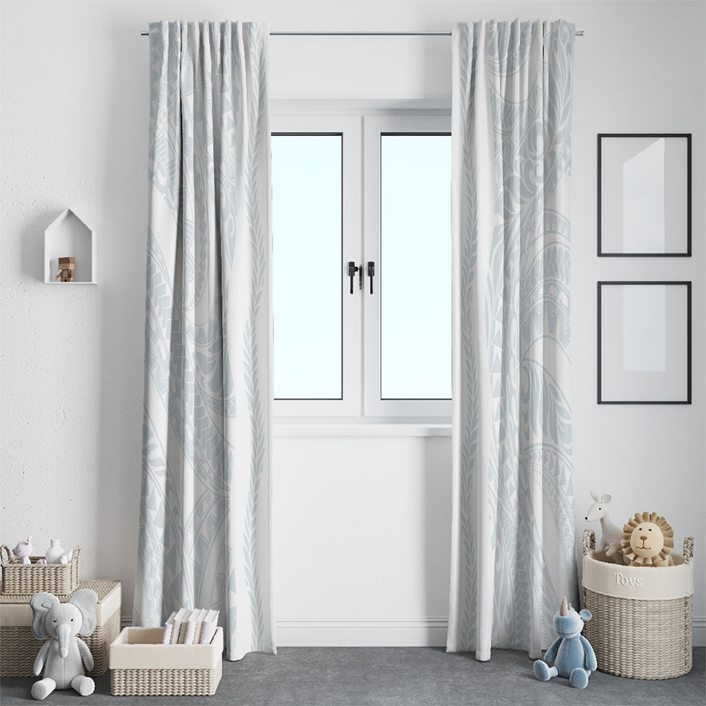 Samoa Lotu Tamaiti Window Curtain Teuila With Tribal Motifs