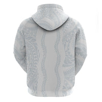 Samoa Lotu Tamaiti Zip Hoodie Teuila With Tribal Motifs