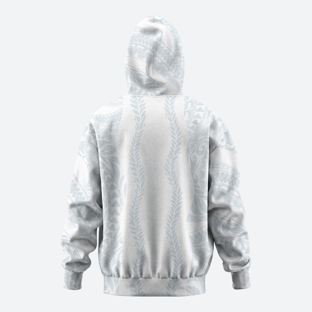 Samoa Lotu Tamaiti Zip Hoodie Teuila With Tribal Motifs