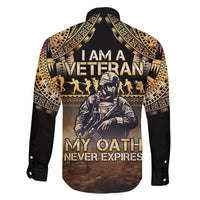 Polynesia Veterans Day Family Matching Puletasi and Hawaiian Shirt Thank You Veterans Polynesian Pattern