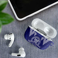 Queen Salote College Centenary AirPods Case Tongan Kupesi Pattern - Polynesian Pride