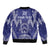 Personalised Queen Salote College Centenary Bomber Jacket Tongan Kupesi Pattern - Polynesian Pride