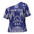 Personalised Queen Salote College Centenary Cross Shoulder Shirt Tongan Kupesi Pattern - Polynesian Pride