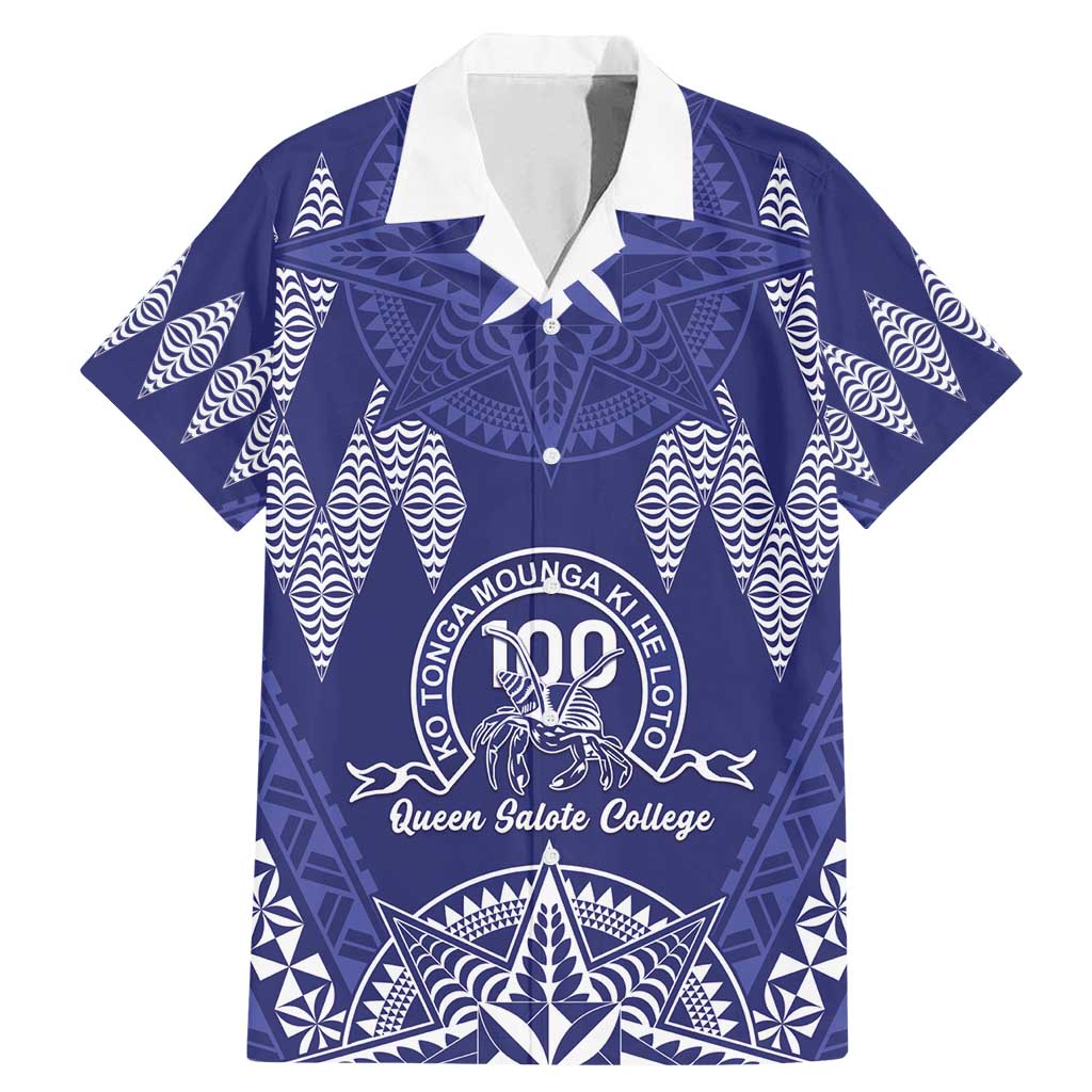 Personalised Queen Salote College Centenary Family Matching Mermaid Dress and Hawaiian Shirt Tongan Kupesi Pattern - Polynesian Pride