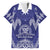 Personalised Queen Salote College Centenary Family Matching Short Sleeve Bodycon Dress and Hawaiian Shirt Tongan Kupesi Pattern - Polynesian Pride