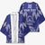 Personalised Queen Salote College Centenary Kimono Tongan Kupesi Pattern - Polynesian Pride