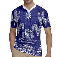Personalised Queen Salote College Centenary Rugby Jersey Tongan Kupesi Pattern - Polynesian Pride