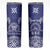 Personalised Queen Salote College Centenary Skinny Tumbler Tongan Kupesi Pattern - Polynesian Pride