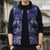 Personalised Queen Salote College Centenary Sleeveless Puffer Jacket Tongan Kupesi Pattern - Polynesian Pride