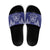 Queen Salote College Centenary Slide Sandals Tongan Kupesi Pattern - Polynesian Pride
