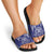 Queen Salote College Centenary Slide Sandals Tongan Kupesi Pattern - Polynesian Pride
