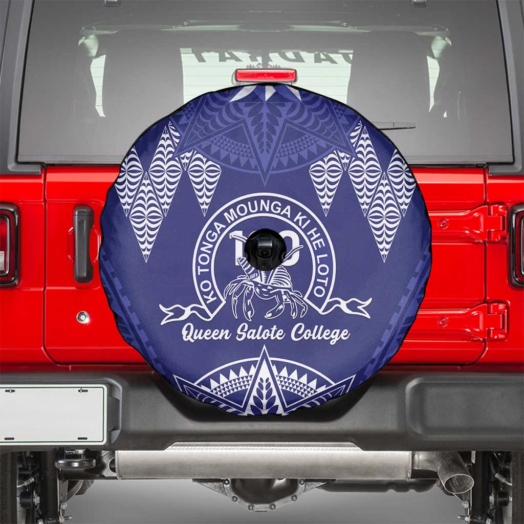 Queen Salote College Centenary Spare Tire Cover Tongan Kupesi Pattern - Polynesian Pride