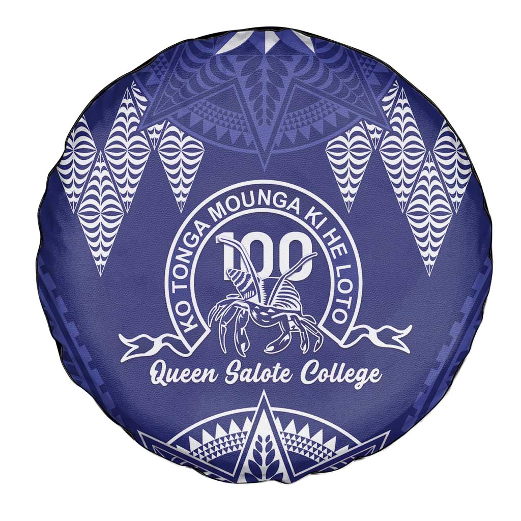 Queen Salote College Centenary Spare Tire Cover Tongan Kupesi Pattern - Polynesian Pride