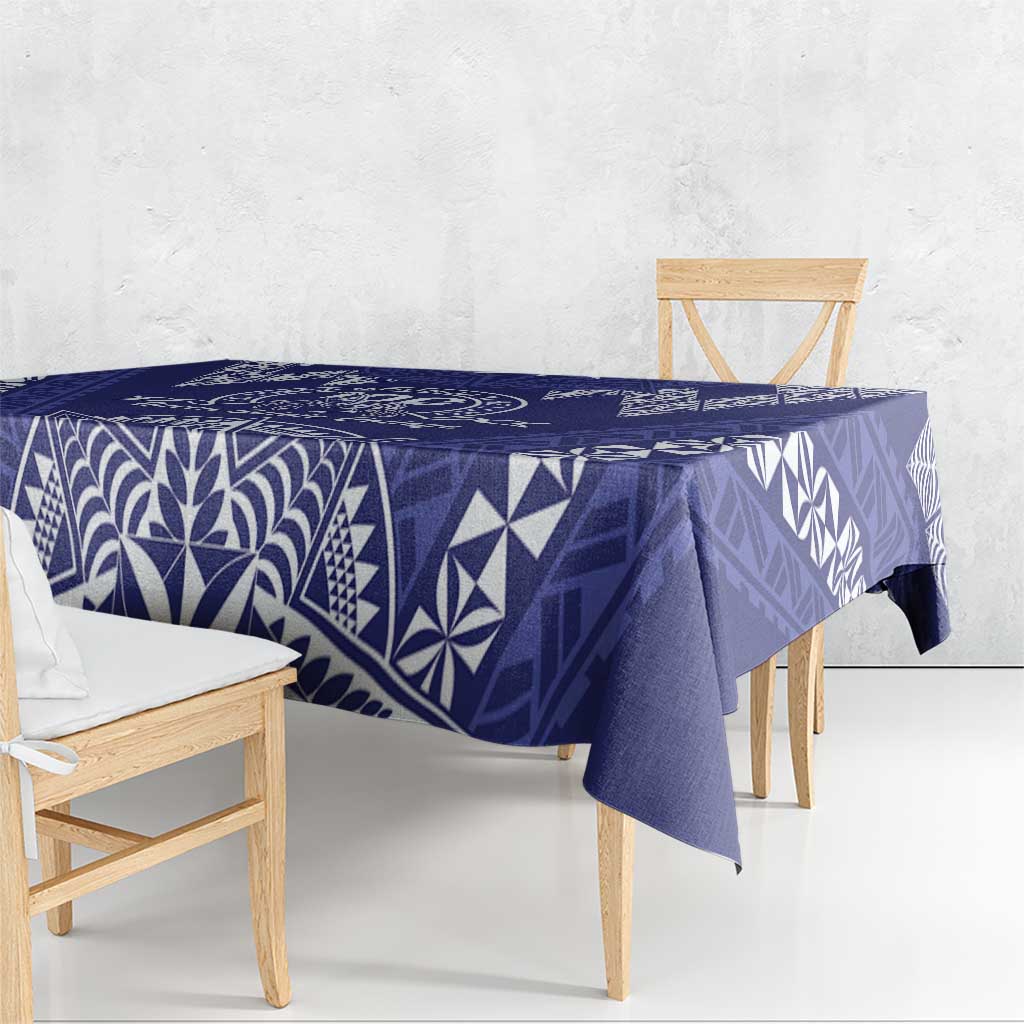 Queen Salote College Centenary Tablecloth Tongan Kupesi Pattern - Polynesian Pride
