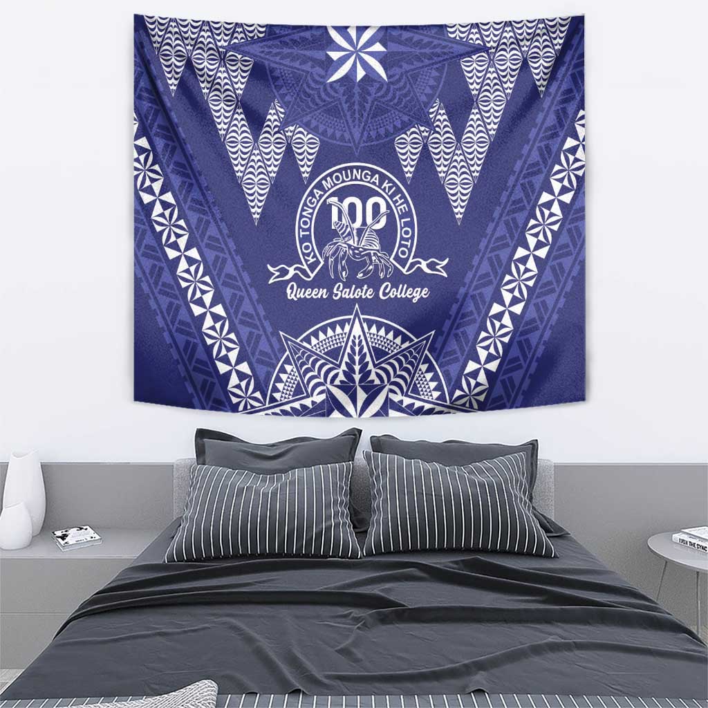 Queen Salote College Centenary Tapestry Tongan Kupesi Pattern - Polynesian Pride
