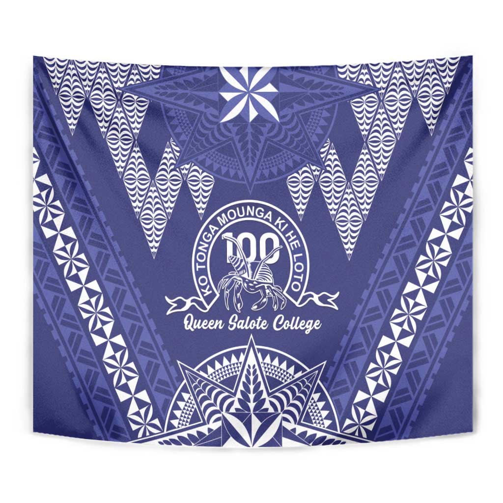 Queen Salote College Centenary Tapestry Tongan Kupesi Pattern - Polynesian Pride