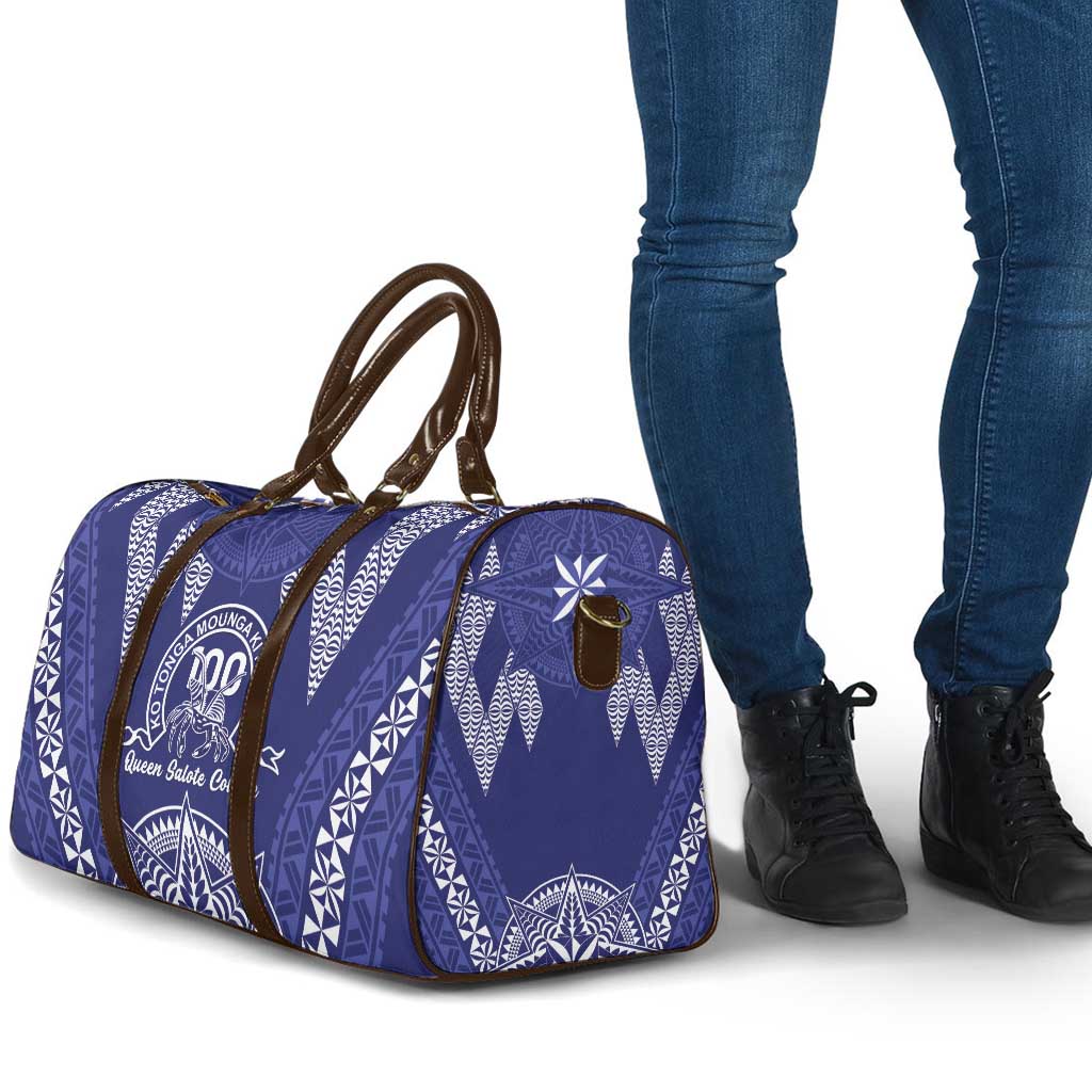 Queen Salote College Centenary Travel Bag Tongan Kupesi Pattern - Polynesian Pride