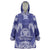 Personalised Queen Salote College Centenary Wearable Blanket Hoodie Tongan Kupesi Pattern - Polynesian Pride