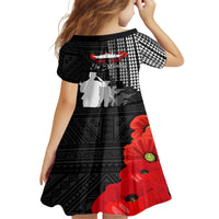 Pearl Harbor Remembrance Day Family Matching Puletasi Dress and Hawaiian Shirt USS Arizona In Memory With Polynesian Pattern LT05 - Polynesian Pride