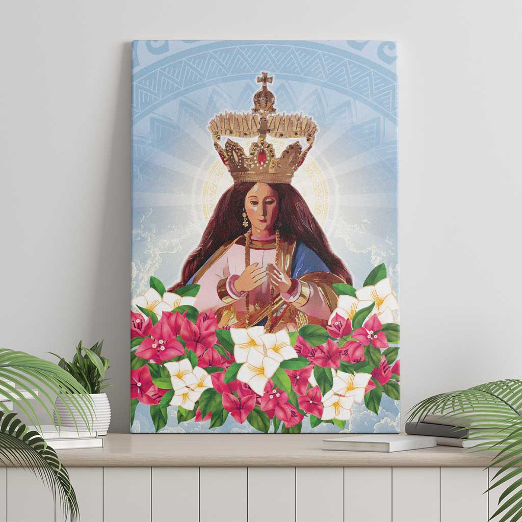 Guam Patroness Canvas Wall Art The Legend Santa Marian Kamalen
