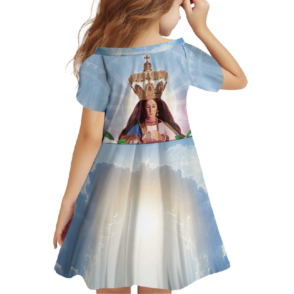 Guam Patroness Family Matching Mermaid Dress and Hawaiian Shirt The Legend Santa Marian Kamalen LT05 - Polynesian Pride