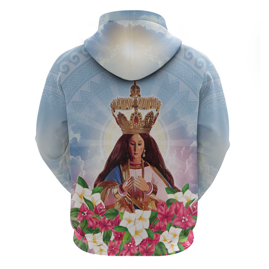 Guam Patroness Zip Hoodie The Legend Santa Marian Kamalen