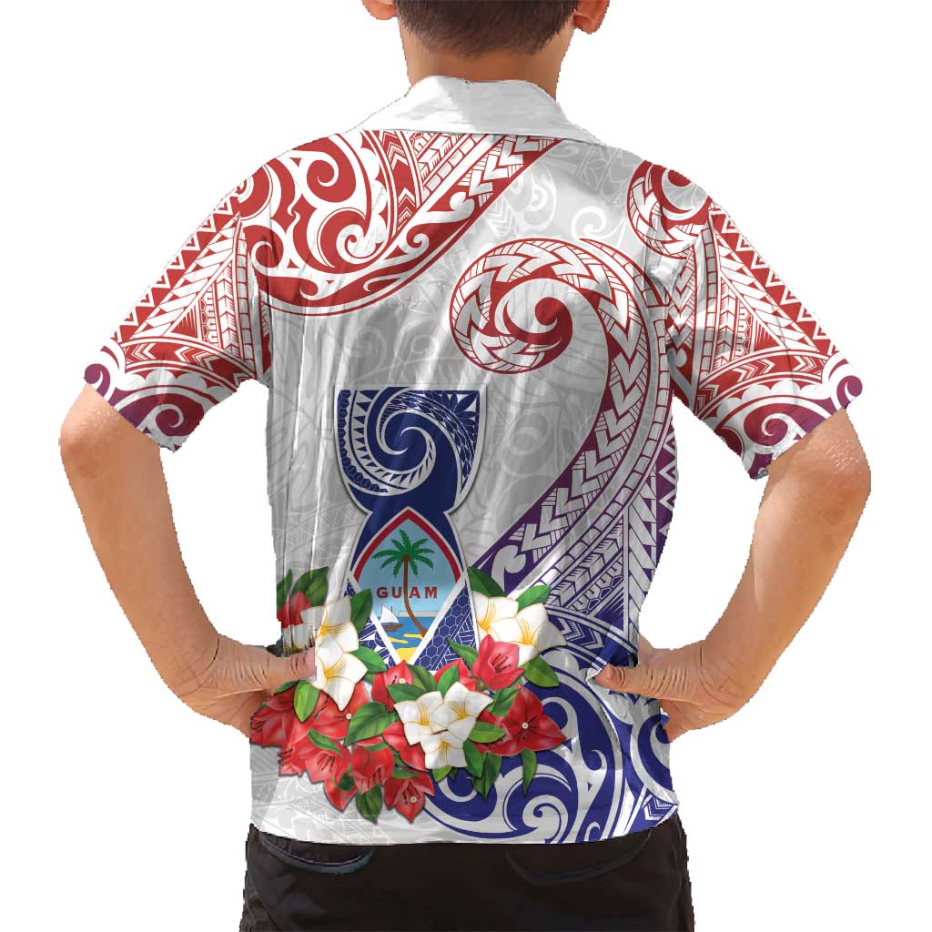 Happy Guam Santa Marian Kamalen Day Family Matching Tank Maxi Dress and Hawaiian Shirt LT05 - Polynesian Pride