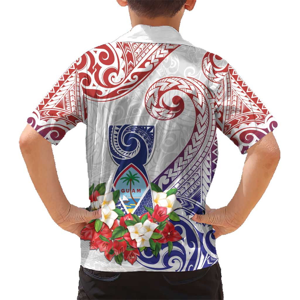 Happy Guam Santa Marian Kamalen Day Kid Hawaiian Shirt