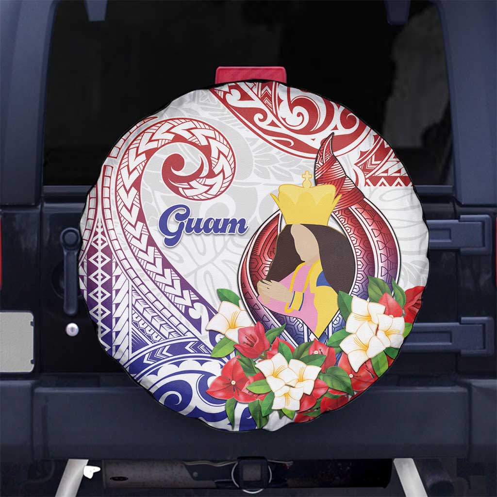 Happy Guam Santa Marian Kamalen Day Spare Tire Cover